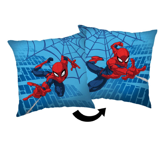 Spiderman Kopfkissen (1 Stück) Premium Dekokissen mit beidseitigem Digitaldruck