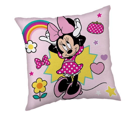 Minnie Mouse Kopfkissen (1 Stück) Premium Dekokissen mit beidseitigem Digitaldruck