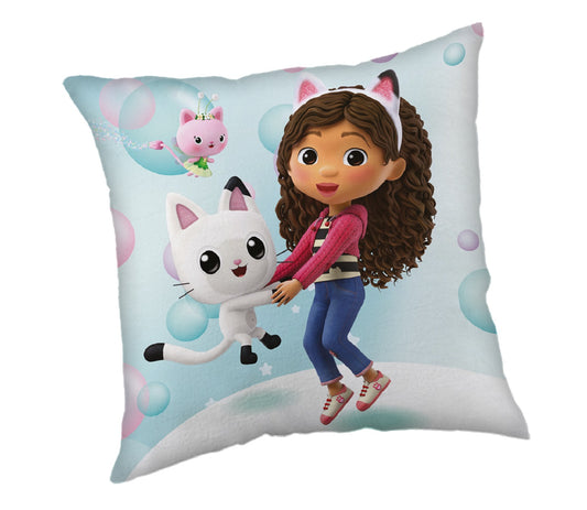 Gabby's Dollhouse Kopfkissen (1 Stück) Premium Dekokissen mit beidseitigem Digitaldruck