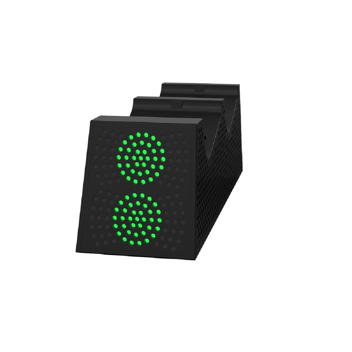 Qware Dual Charger Kompatibel mit Xbox X/S Series – Ladegerät für 2 Controller