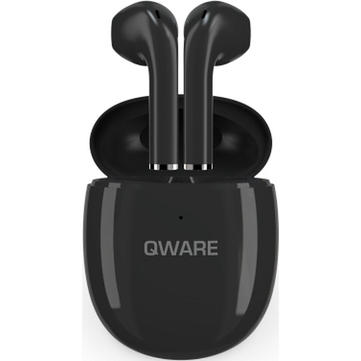 Qware Sound Ohrhörer – Bluetooth 5.0 Wireless Kopfhörer Schwarz Touch Control & Sprachassistent