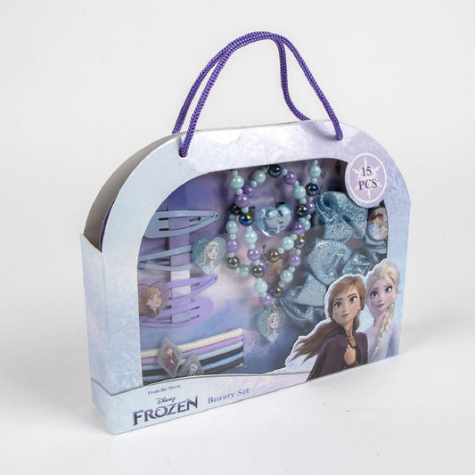 Disney Frozen Accessoire-Set für Kinder 15 Tlg.– Haarband, Haarclips & mehr