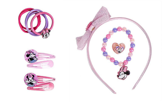 Disney Minnie Mouse Haar-Accessoire-Set – Kreativer Haarschmuck für Kinder