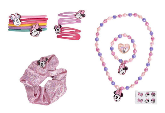 Disney Minnie Mouse Haar-Accessoire-Set – Süße Haarschmuck-Highlights für Kinder
