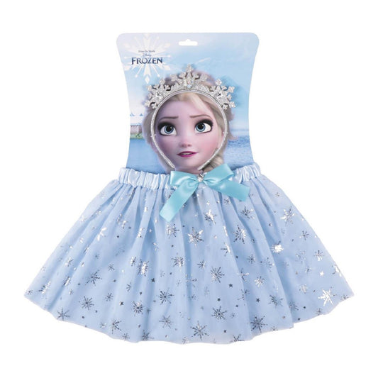 Disney Frozen Tutu mit Krone 2 Tlg.- Kostüm zubehör für Kinder