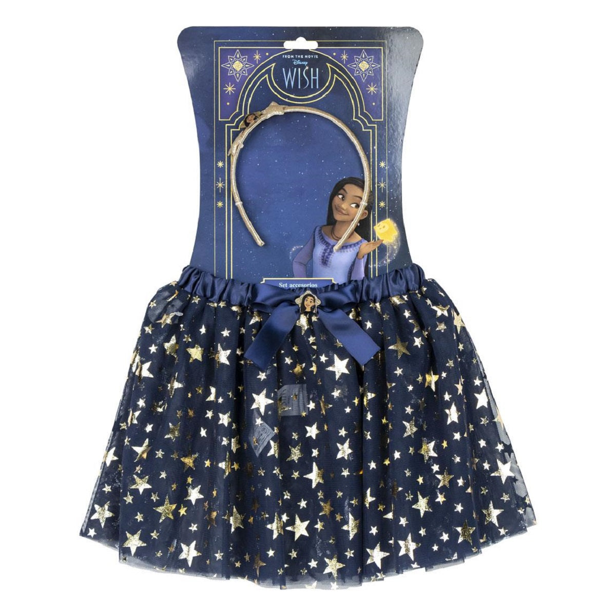 Disney Wish Tutu-Set für Kinder – 2-teilig mit niedlichem Kopfschmuck