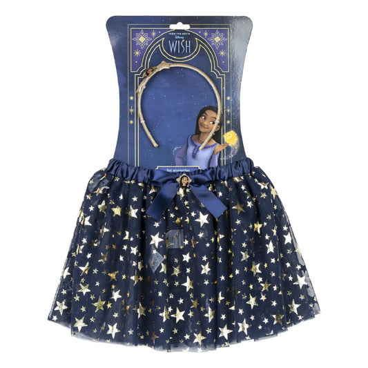 Disney Wish Tutu-Set für Kinder – 2-teilig mit niedlichem Kopfschmuck