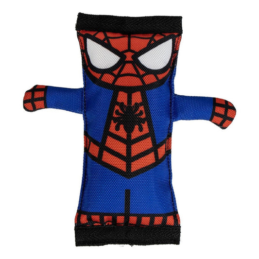 Spiderman Hundespielzeug mit Quietscher – Weiches Polyester für Spielspaß