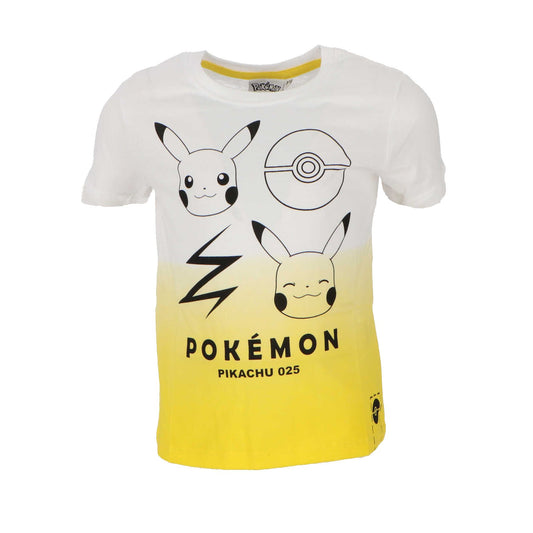 Pokemon T-shirt kurzarm Shirt aus Baumwolle für Kinder