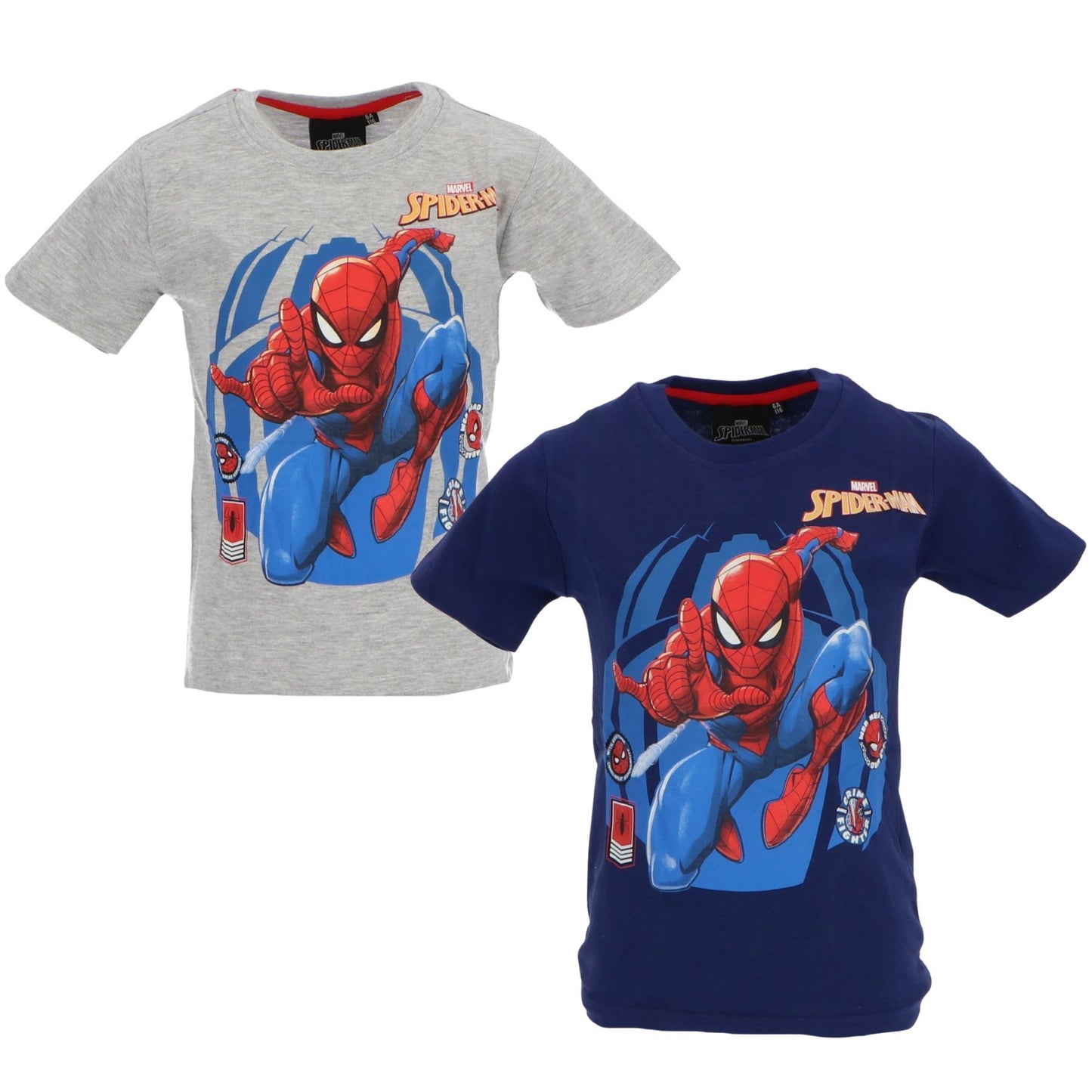 Spiderman T-Shirt für Kinder mit Print aus Baumwolle kurzarm