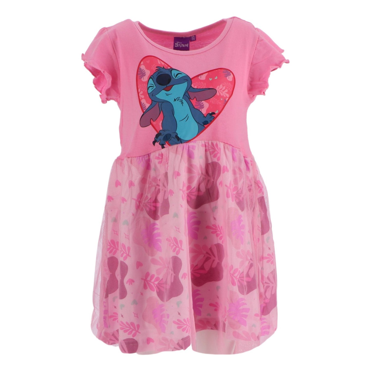 Lilo & Stitch Kinderkleid Pink Mädchen Kleid