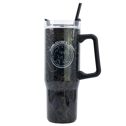 Harry Potter Tinkflasche Isolierter XL-Trinkbecher mit Griff und Drehverschluss – 940 ml