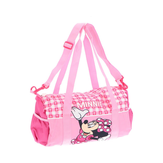 Disney Minnie Mouse Sporttasche für Kinder – Reisetasche 22x38x18 cm mit Tragegurt