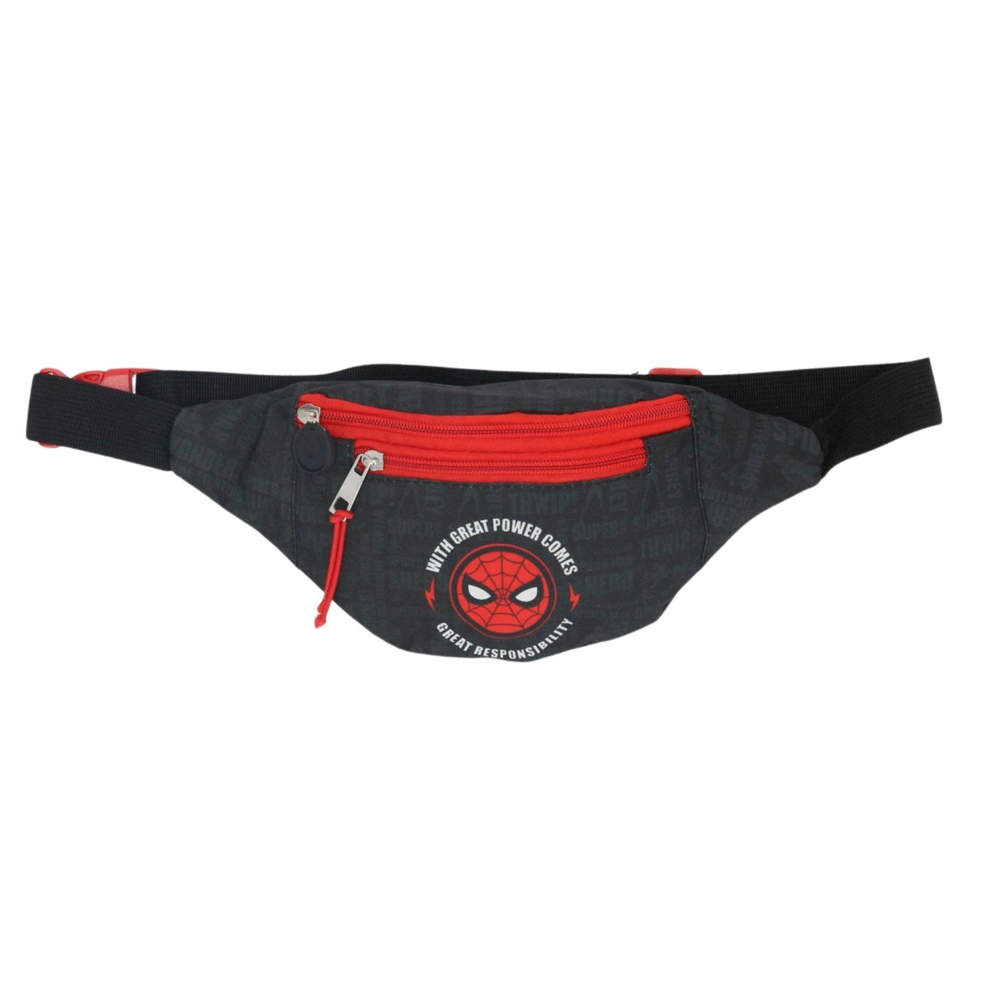 Spiderman Hüfttasche für Kinder – Gürteltasche 12x23x9 cm mit Reißverschluss