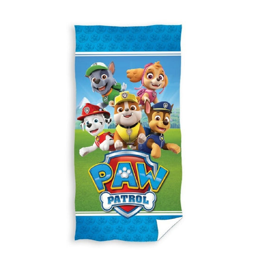 Paw Patrol Baumwollhandtuch Badehandtuch Strandtuch 70x140 cm aus Baumwolle