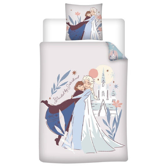 Disney Frozen Bettwäsche-Set – 1x Deckenbezug 140x200 & 1x Kissenbezug 65x65 cm für Kinder