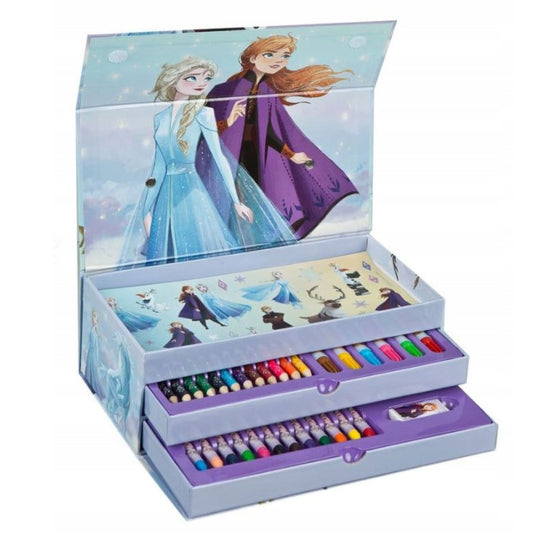 Disney Frozen Malkasten mit Schublade Kreativset für junge Künstler