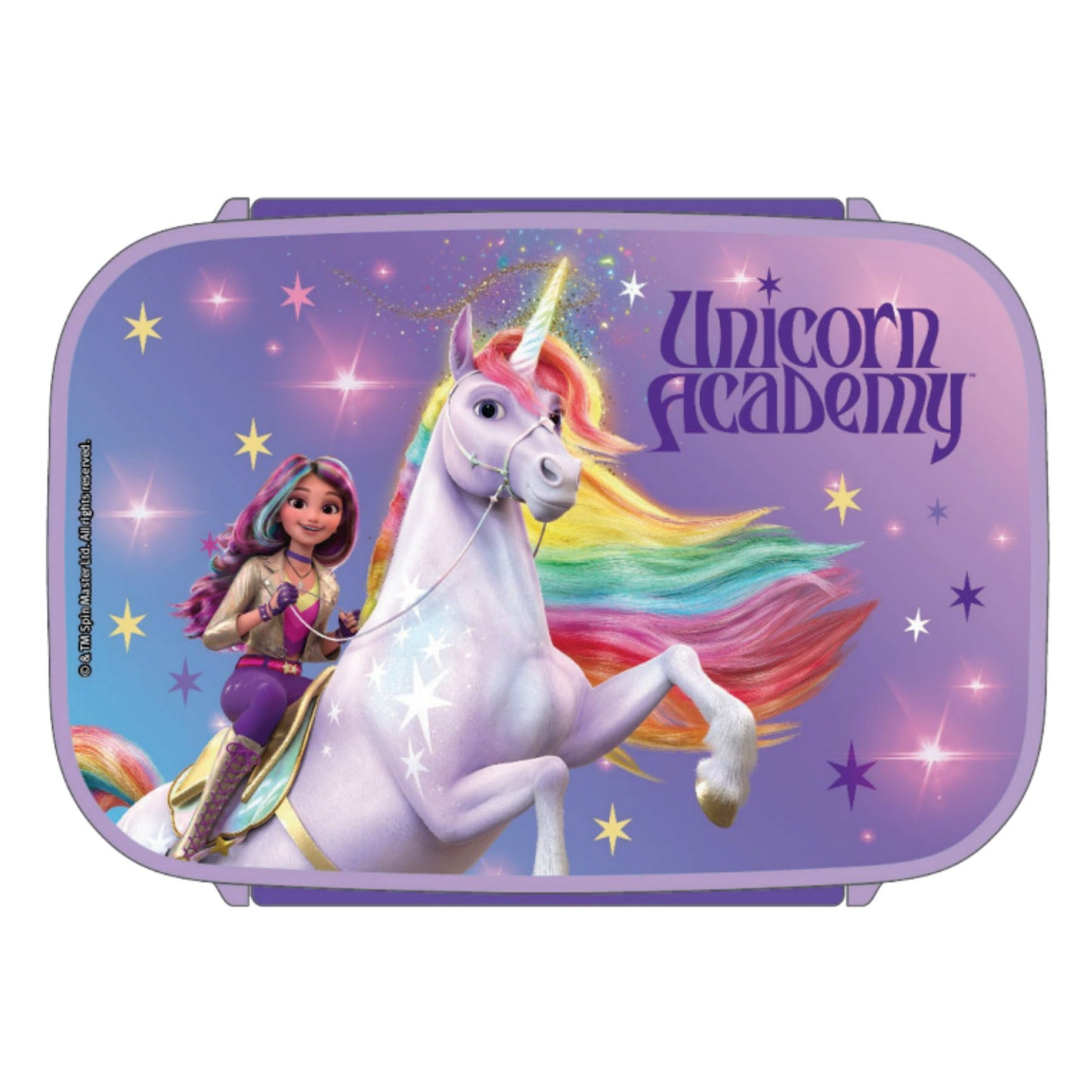 Unicorn Academy Brotdose – Praktische Lunchbox für Schule und Ausflüge