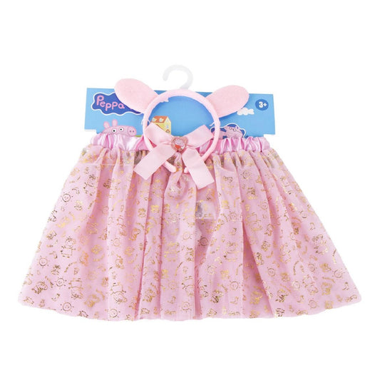 Peppa Pig Kinder Beauty-Set mit Tutu, Stirnband für Verkleidung
