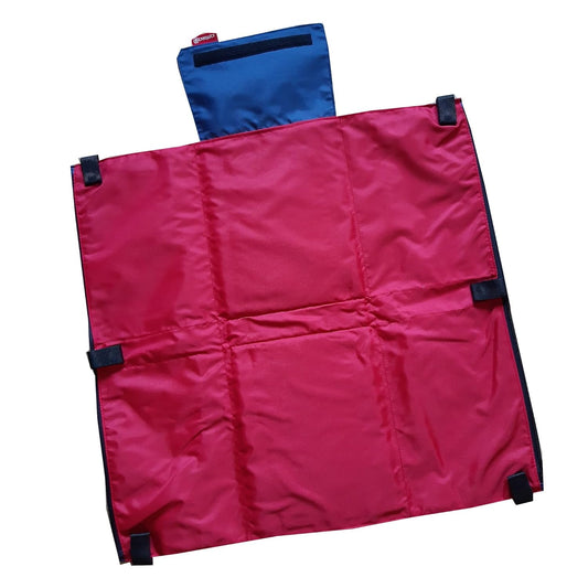 Wickelquick Tragbare Wickelunterlage – Wickeltasche mit Abrollschutz & 4 Seitentaschen