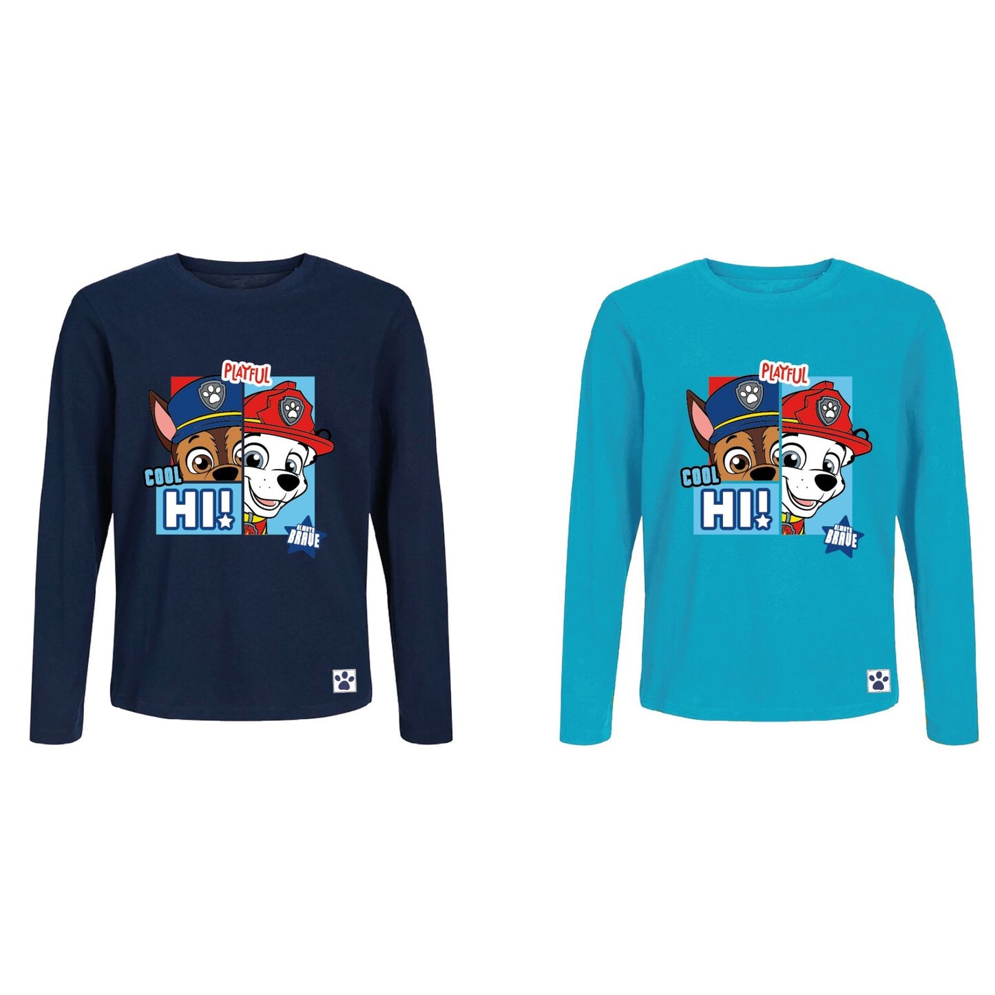 Paw Patrol Langarmshirt für Kinder – Stylisches Shirt mit den beliebten Helden
