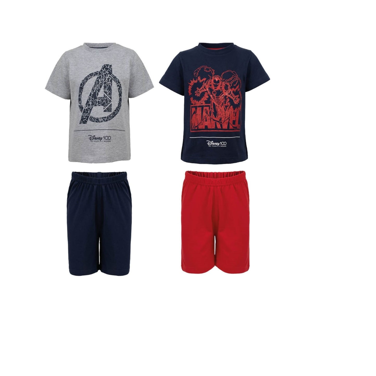 Marvel Shortama Pyjama kurzer Schlafanzug für Kinder