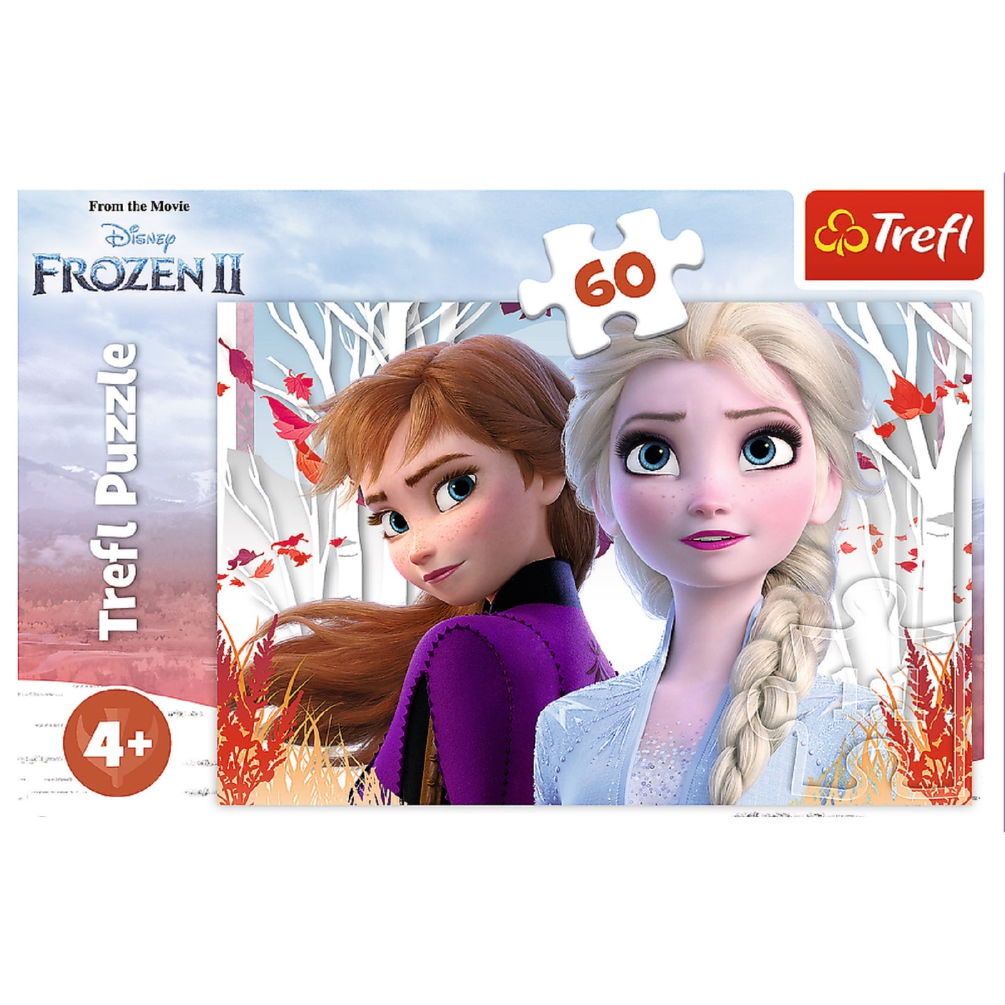 Frozen Puzzle für Kinder 60 Teile Magische Szenen aus Arendelle