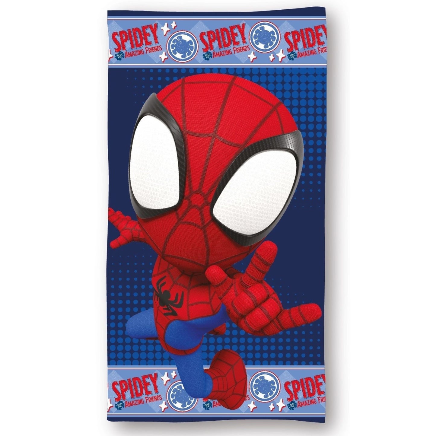 Spiderman Mikrofaser Badetuch für Kinder – 140x70 cm Strandhandtuch