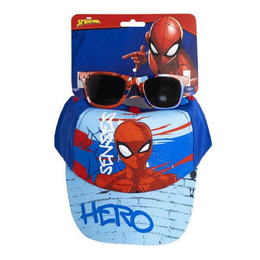 Spiderman Sommer-Accessoires – Cap & Sonnenbrille für Kinder