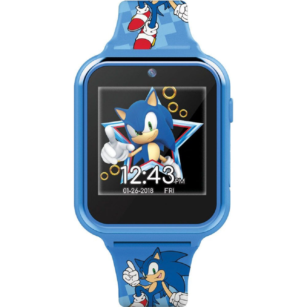 Sonic Interaktive Armbanduhr – Coole Kinderuhr mit Funktionen und Sonic-Design