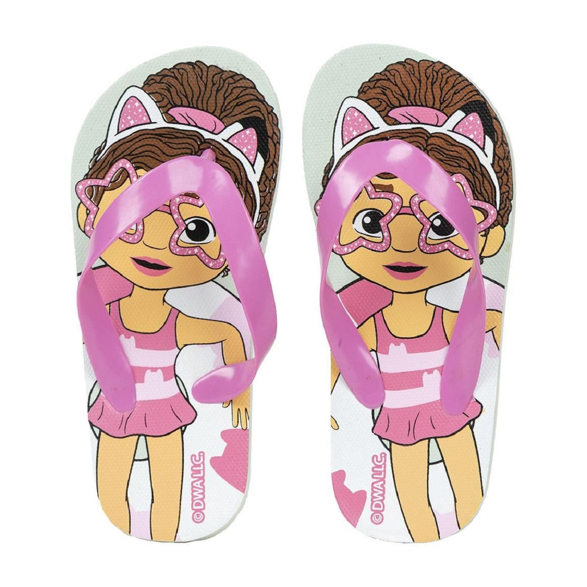 Gabby's Dollhouse Strand Flip-Flops – Komfortable und strapazierfähige Sandalen für Mädchen