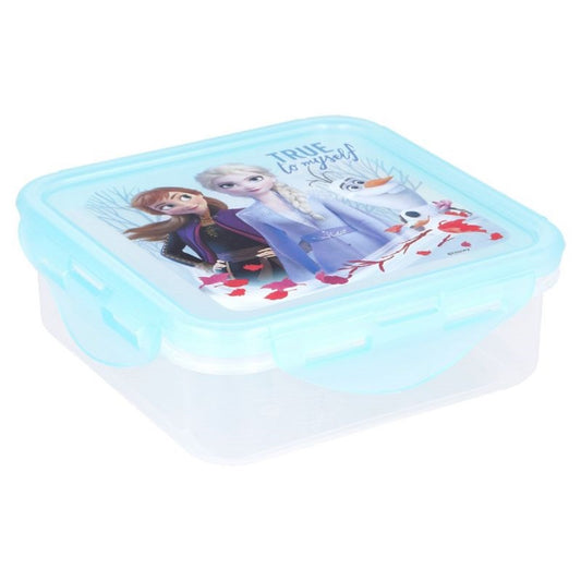 Frozen Brotdose – 500 ml Quadratische Lunchbox für Kinder