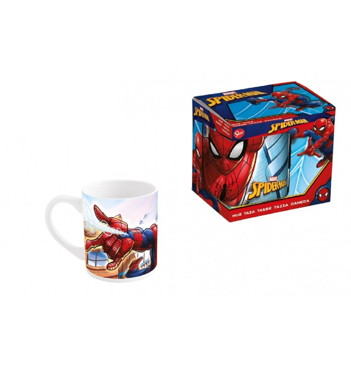 Marvel Spiderman Keramiktasse – Perfekte 250 ml Tasse für kleine Superhelden