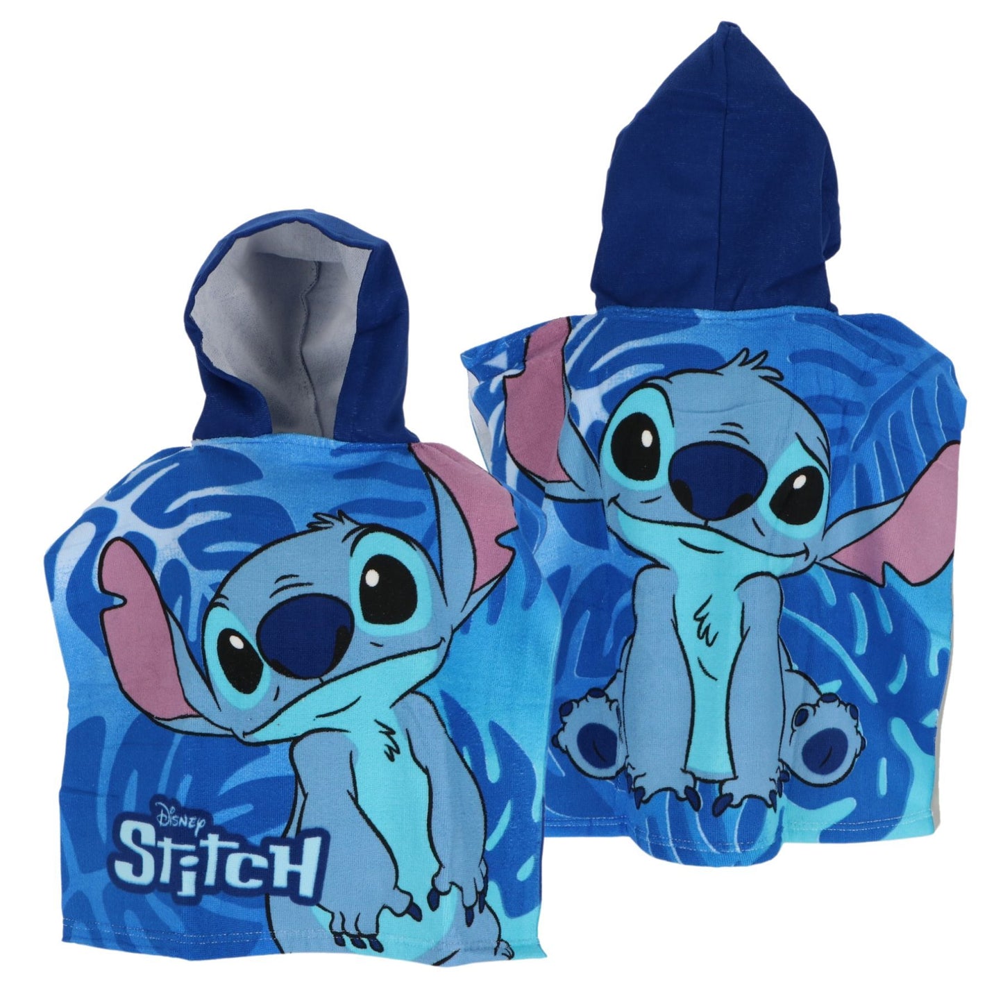 Lilo & Stitch Mikrofaser Poncho für Kinder – 100x55 cm OneSize