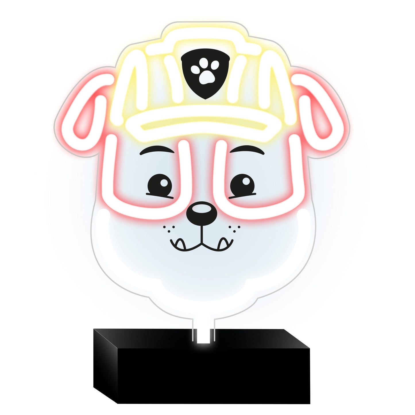 Paw Patrol LED Neon Licht Nachtlicht Dekoration für das Kinderzimmer