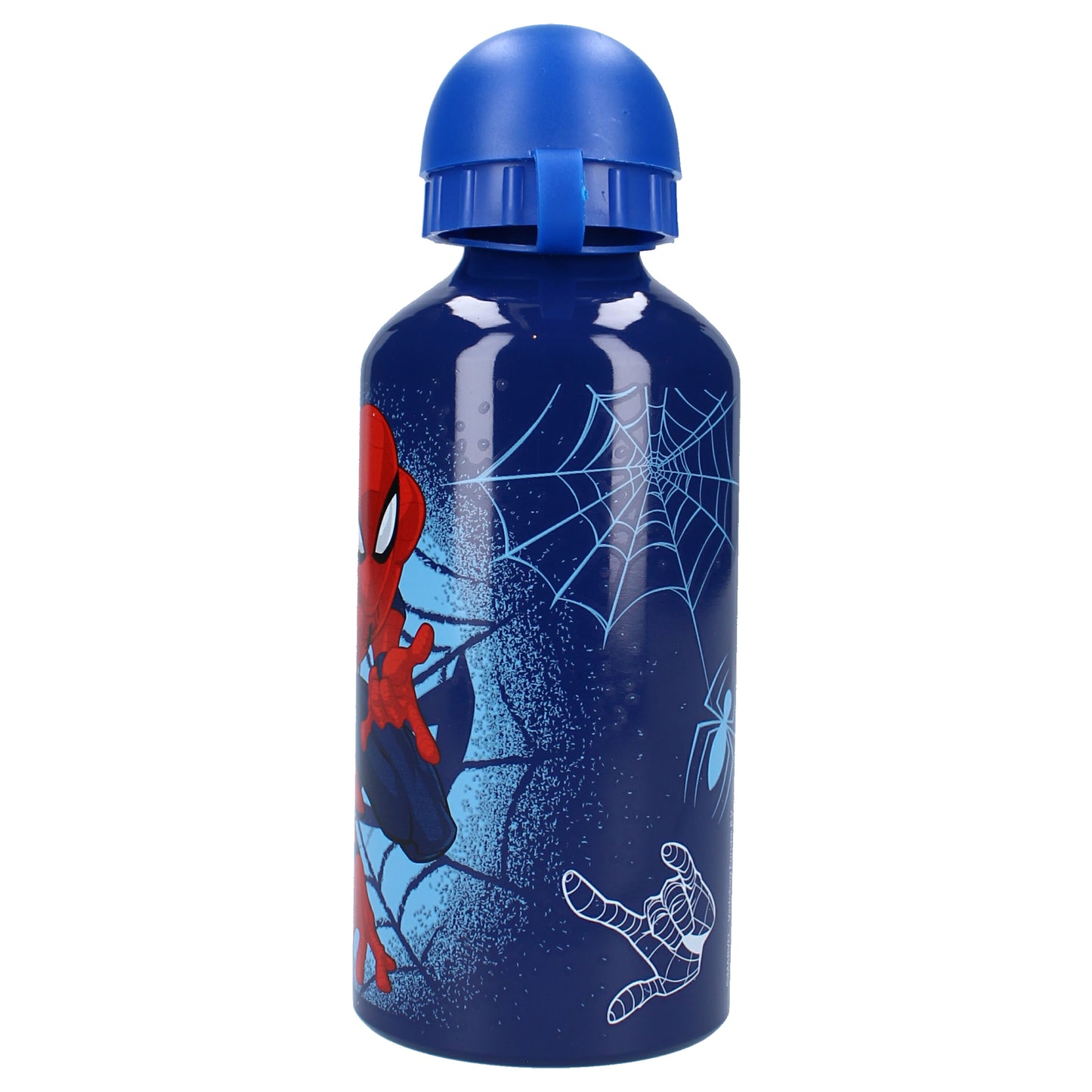 Spiderman Trinkflasche 500 ml Aluminium mit coolem Spiderman-Motiv für Kinder