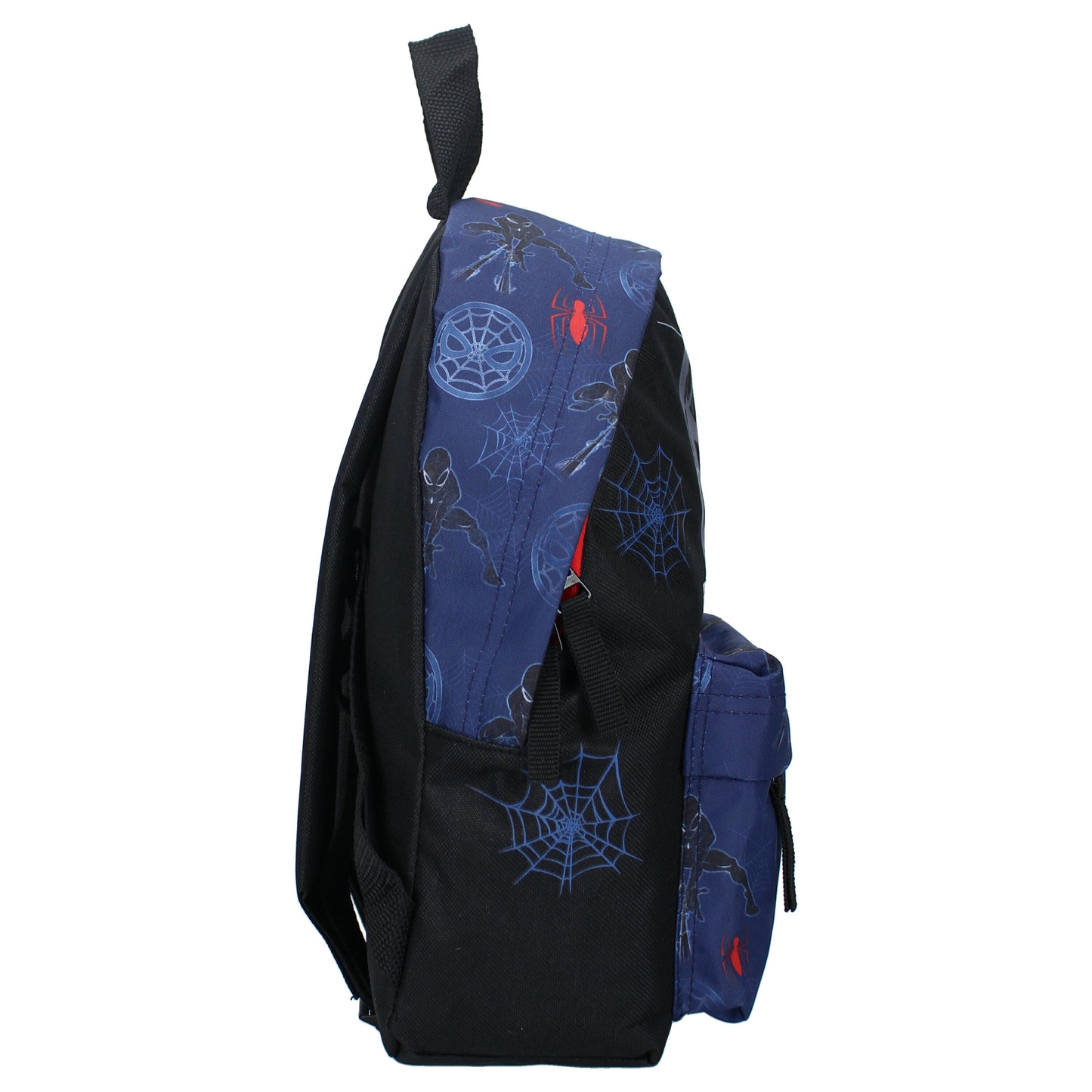Spiderman Rucksack für Kinder mit Hauptfach und Vordertasche