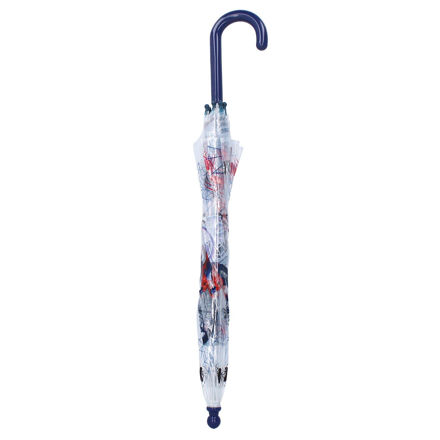 Spider-Man Regenschirm Ø 71 cm Rainy Days – Transparenter Kinderregenschirm mit Superhelden-Motiv
