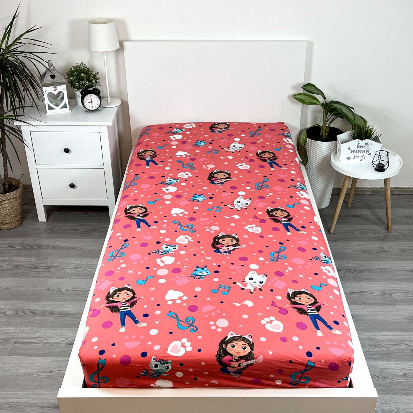 Gabby´s Dollhouse Kuschelige Bettwäsche Polyester, 90x200 + 25 cm