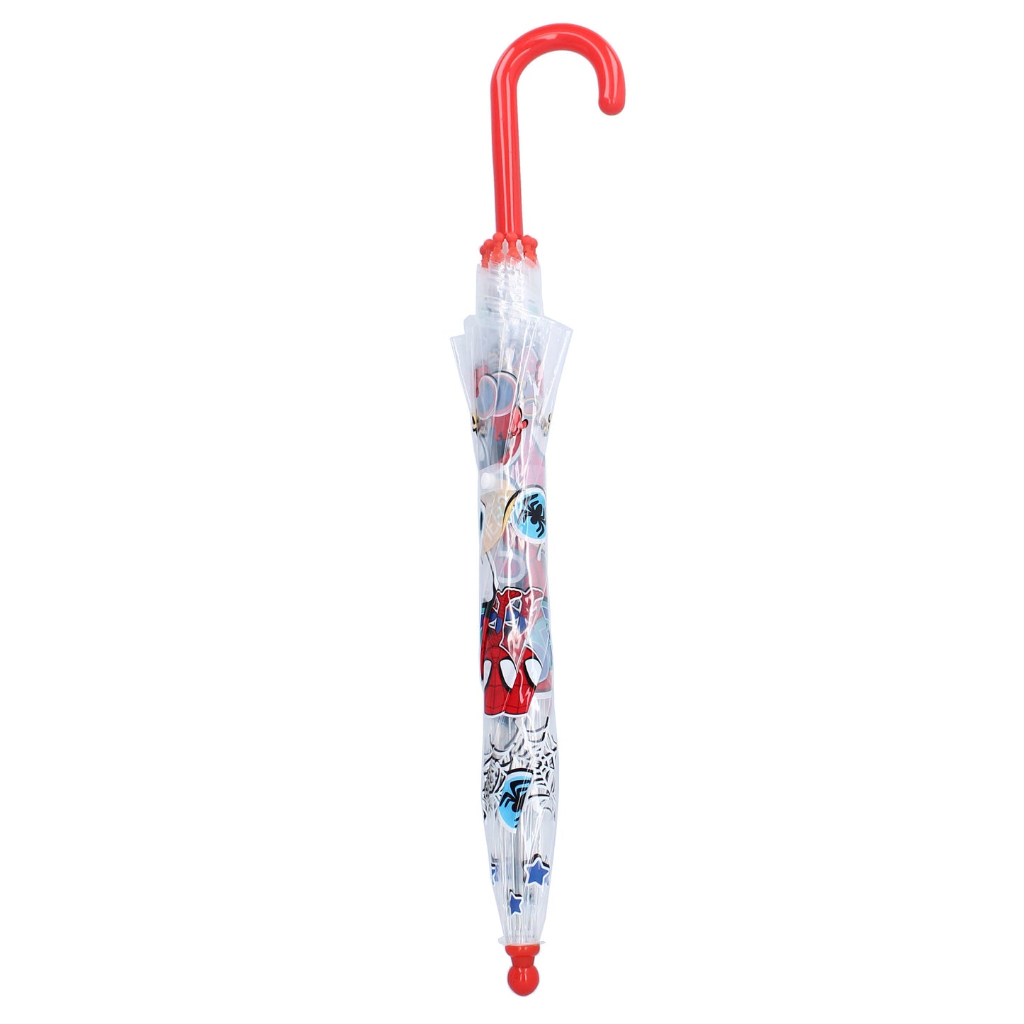 Marvel Spidey Schirm Ø 71 cm Bunter Regenschirm für Kinder mit Spidey