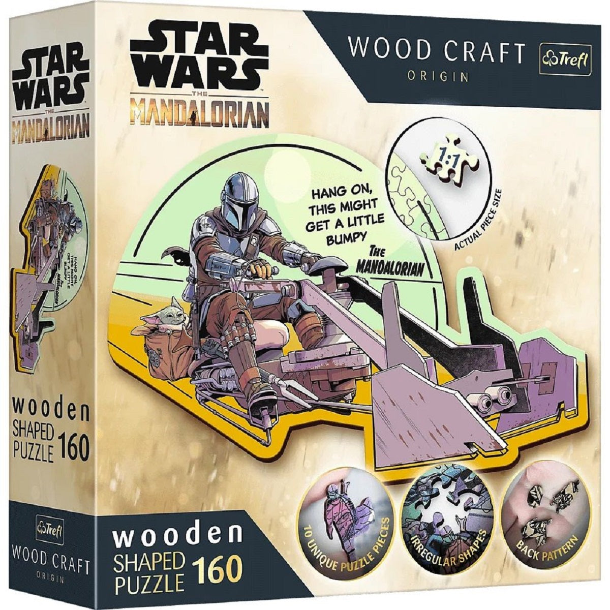 Star Wars Holzpuzzle The Mandalorian Reunite 160-teiliges Puzzle