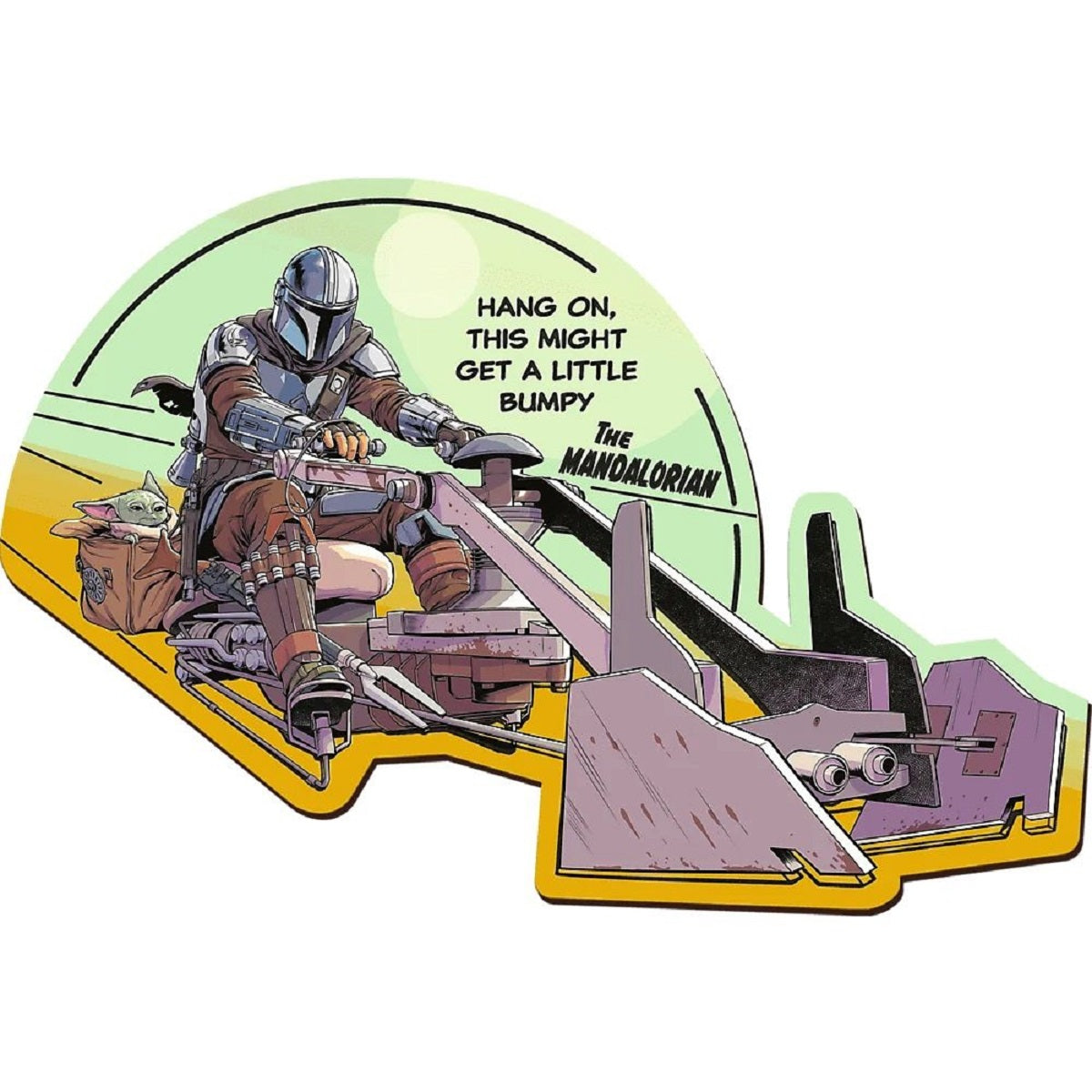 Star Wars Holzpuzzle The Mandalorian Reunite 160-teiliges Puzzle