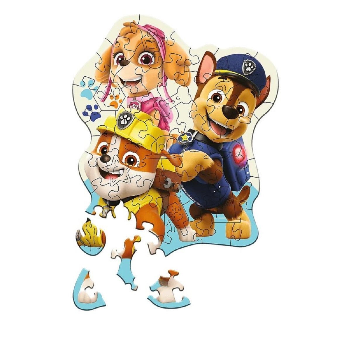 Paw Patrol 50-teiliges Holzpuzzle – Ideal für kleine Puzzler ab 3 Jahren
