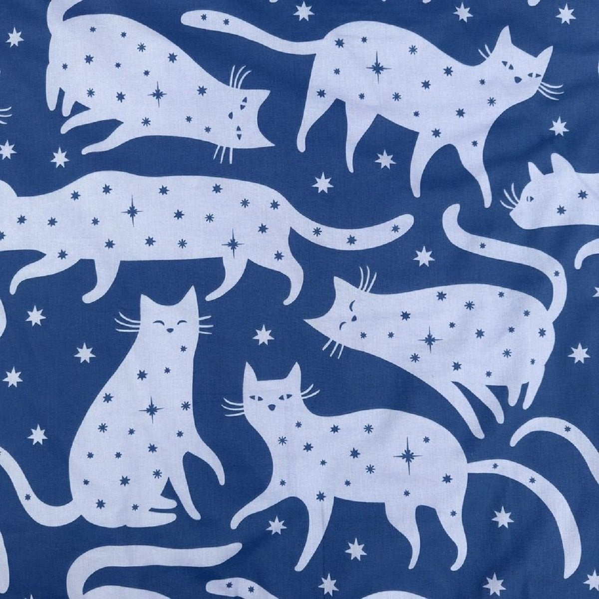 Dark Cat Baumwolle Bettwäsche – Bettbezug 140x200 cm & Kissenbezug 70x90 cm