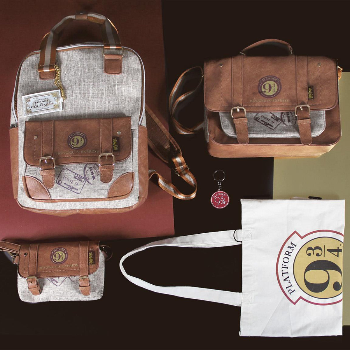 Harry Potter Rucksack groß – Casual Daypack Erwachsene – Laptop & Schule