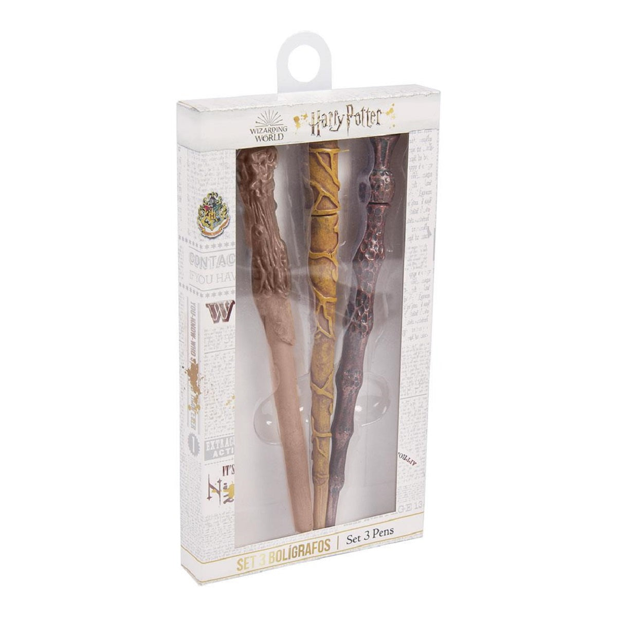 Harry Potter 3x Stifte Kugelschreiber mit Harry Potter Motiven