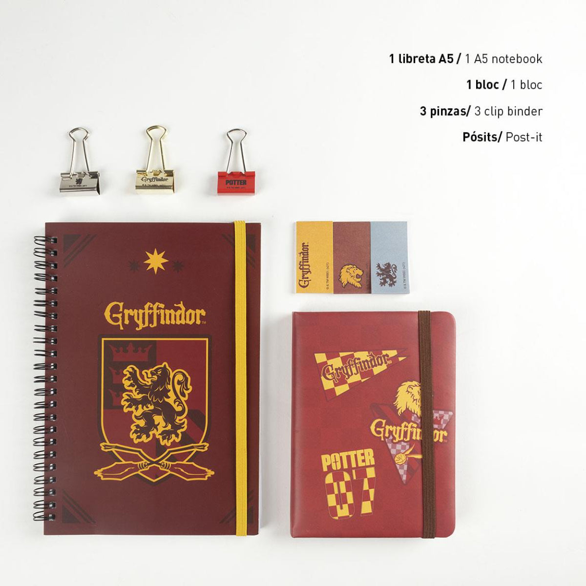 Magisches Harry Potter Set – Komplettes Schreibwaren-Set für Fans der Zauberschule