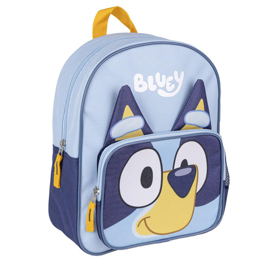 Bluey Kinderrucksack 3D Motiv Rucksack für Jungen & Mädchen