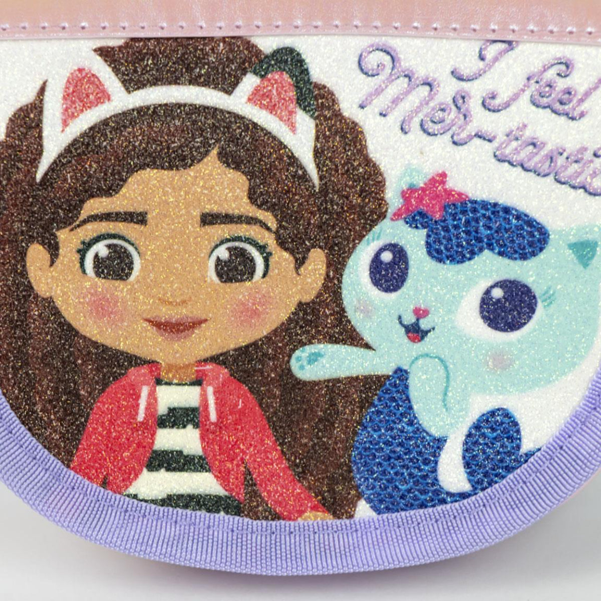 Gabby’s Dollhouse Umhängetasche – Kindertasche für Mädchen mit Motivdruck
