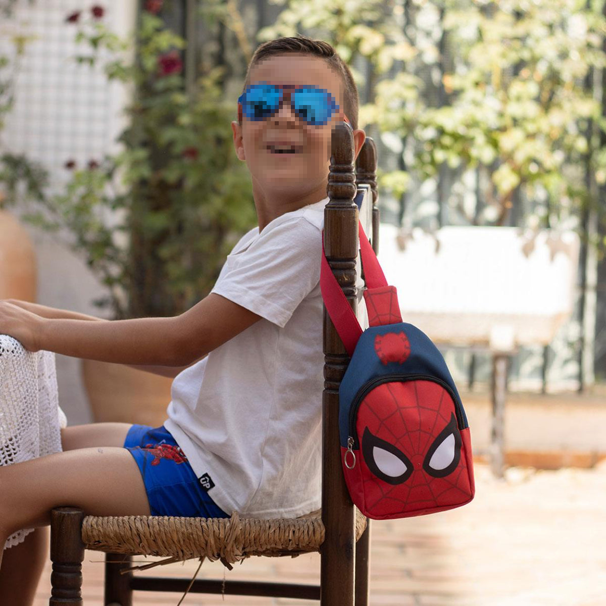 Spiderman Kinderrucksack – Marvel Schulranzen mit Bandolier-Design für Jungen